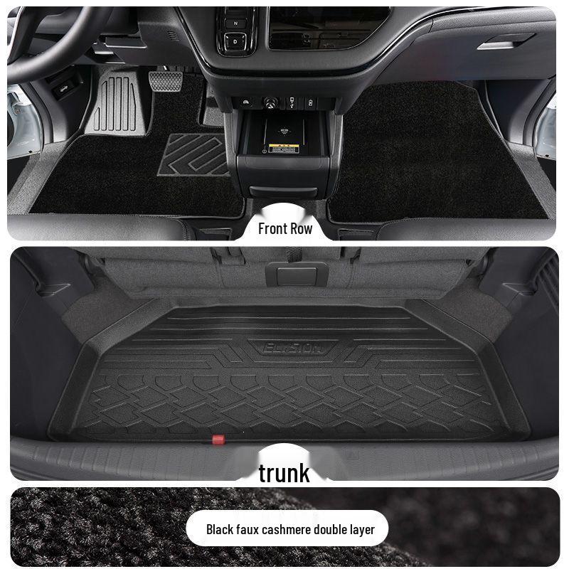 Honda Odyssey Floor Mats, Full Coverage, Models 15-26, Front Row TPE, EHEV Seven-Seater Special GAC