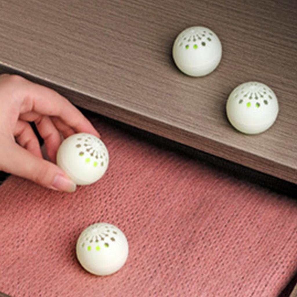 6pcs Deodorant Ball Fresheners Footwear Shoe Closet Toilet Deodorization Long-lasting Aromatic For Shoes