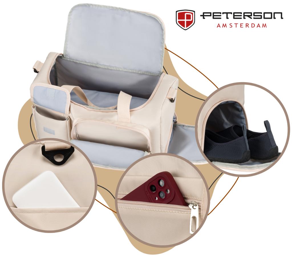 Travel bag PTN 23032-8267 Beige