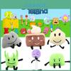 Battle For Dream Island Plüschpuppe Weiches Buntes Spielzeug für Kinderspiel und Dekoration