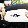 Car Stickers Zipper Cat Shape Adhesive Waterproof Scratch Cover Stickers Durable Car Decals for Cars Electric Vehicles Windows
