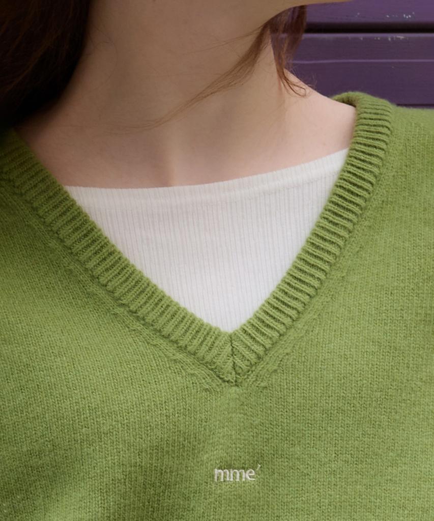 MURMURE Bern Whole Garment V Wool Knit_Bern Knit