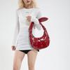 2025 Summer Women's Rivet Shoulder Bag - Trendy Underarm Tote with Edgy Studs, Chic Crossbody Purse for Casual Outfits