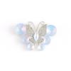 Alloy Stained Glass Butterfly Mocha Drill Disc Butterfly Jewelry Accessories Hair Accessories Bags Accessories
