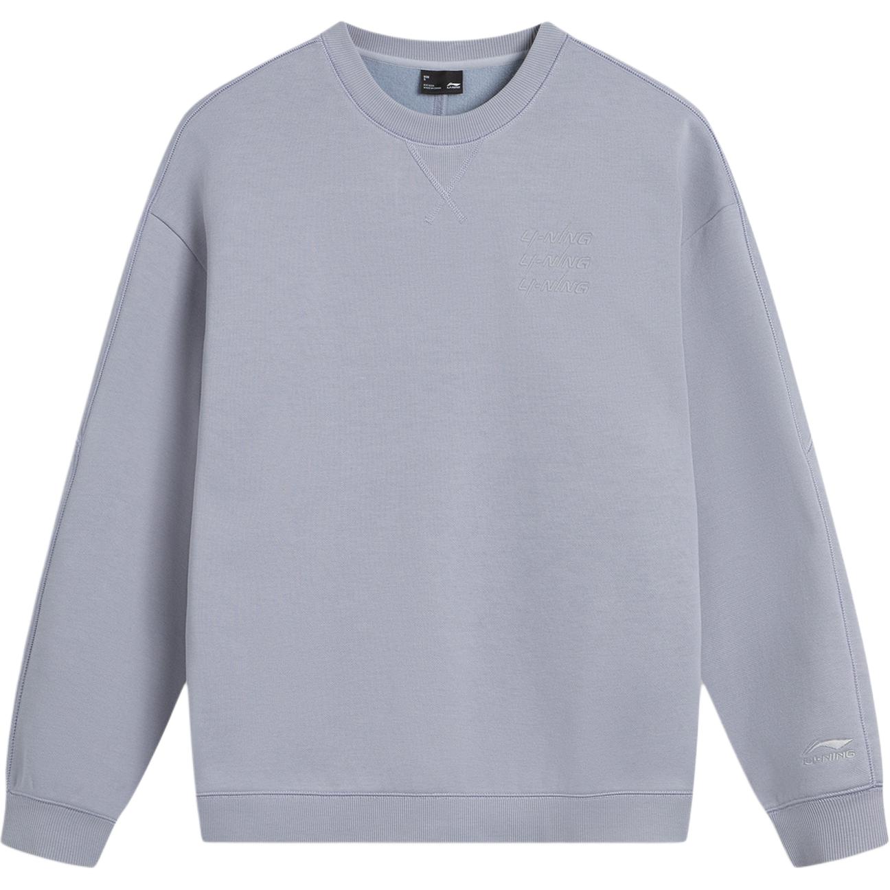 

Свитшот унисекс из флиса серии Li Ning Sports Lifestyle с надписью AWDVF71-2 XS