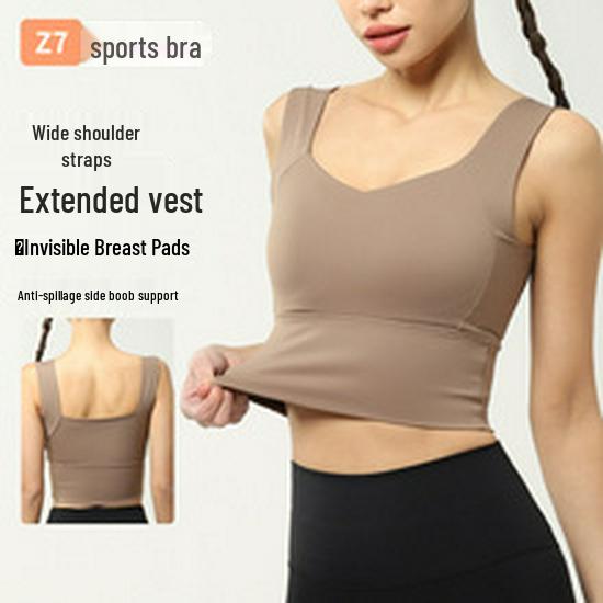 Xin Yu Shockproof Sports Bra for Women - Minimizes Large Bust Appearance, Perfect for Running, Yoga, and Fitness