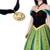 Essri Frozen Anna Princess Dress with Perfect for School Cultural and Christmas Embroidery, Cosplay, Festivals, Festivals, Festivals, Exhibitions,