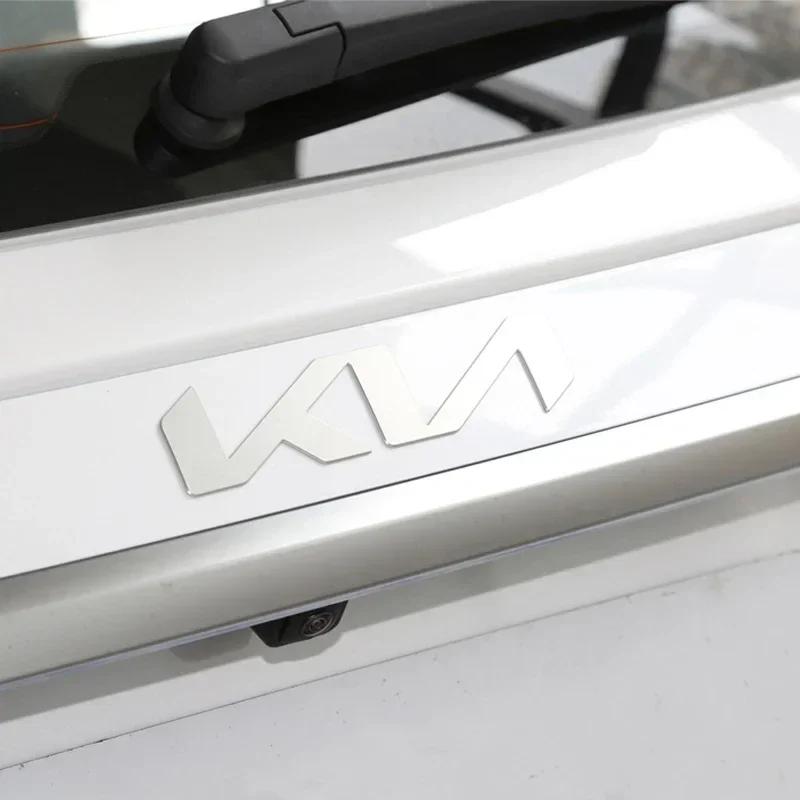 cpqfkn1 23CM ABS Car Sticker Front Rear Emblem Badge for KIA K5 K3 K2 RIO Soul Sorento Forte Borrego Ceed Sportage Cerato Accessories