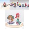 Cute Mermaid Pvc Car Decoration Figure Wholesale Aquarium Accessory