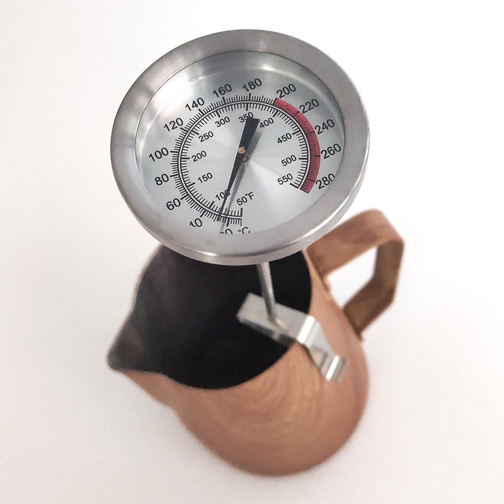 Cooking Thermometer Instant Read Long Stem Waterproof Stainless Steel Kitchen Thermometer Food Grade Probe for Deep Fry Drinks