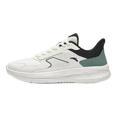 Flow Wind Wygodne Modne Amortyzujące Antypoślizgowe Odporne na Ścieranie Niskie Buty Casualowe do Biegania Męskie sneakers Biały Zielony Czarny 912435512-6