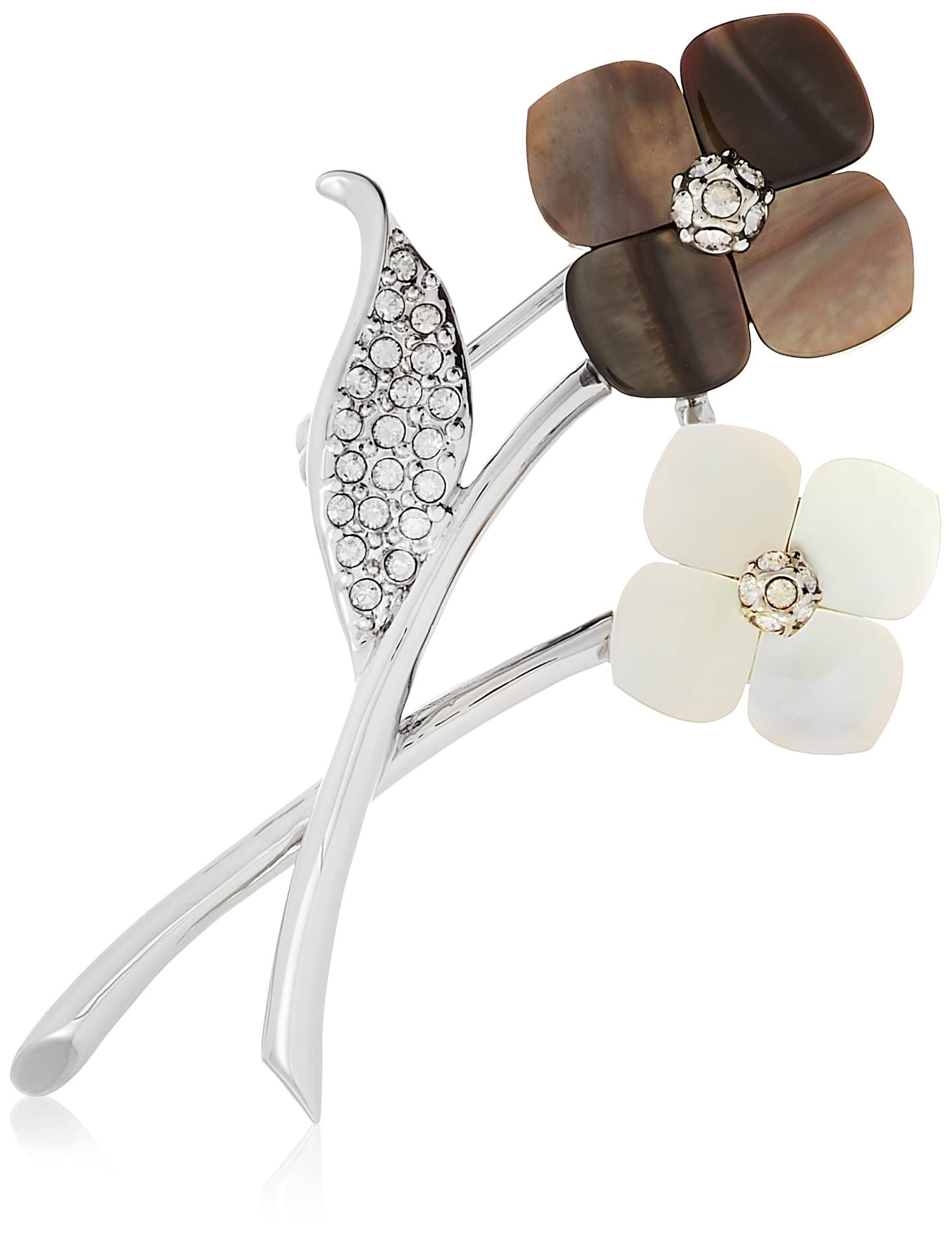 

Брошка Shell Flower Pave VBMV2004 XW [Vendome Boutique]