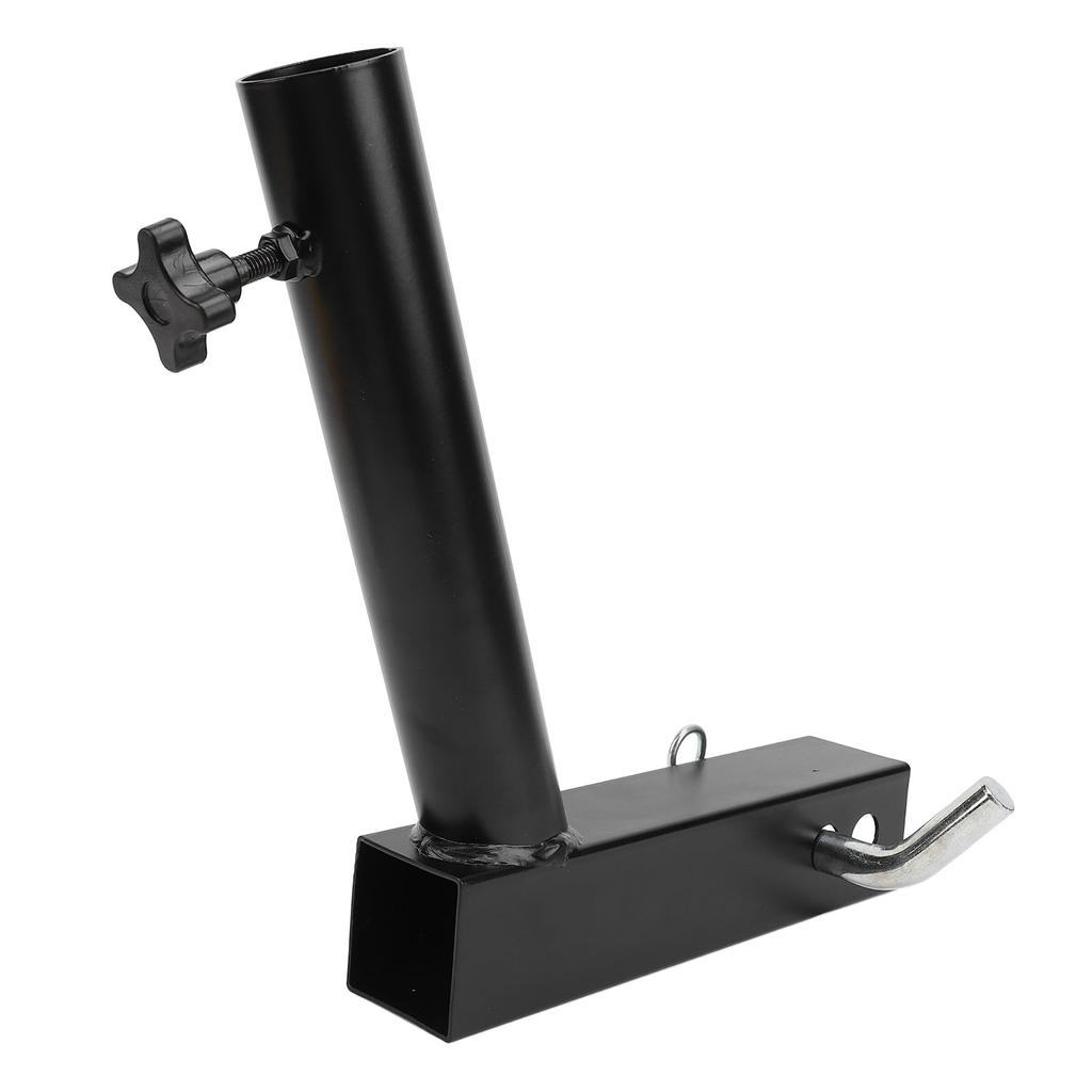 Hitch Flag Pole Holder Angled Heavy Duty Universal Trailer Truck RV Hitch Flagpole Mount for 2 Inch