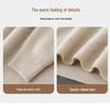 Men's 100% Wool Thick Round Neck Casual Sweater - Autumn/Winter Pullover