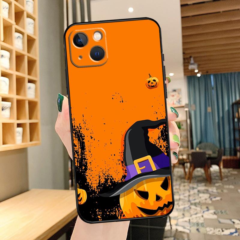 Halloween Aesthetic Phone Case For iPhone 15 Pro Max 14 13 12 11 16 17 Pro Max mini 15 16 Plus 16e 17 Air Cover