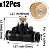 Brass Misting Nozzles Outdoor Cooling System Heavy Duty Misting Nozzle for Outdoor Cooling System (28pc-Brass Misting Nozzles Kit)
