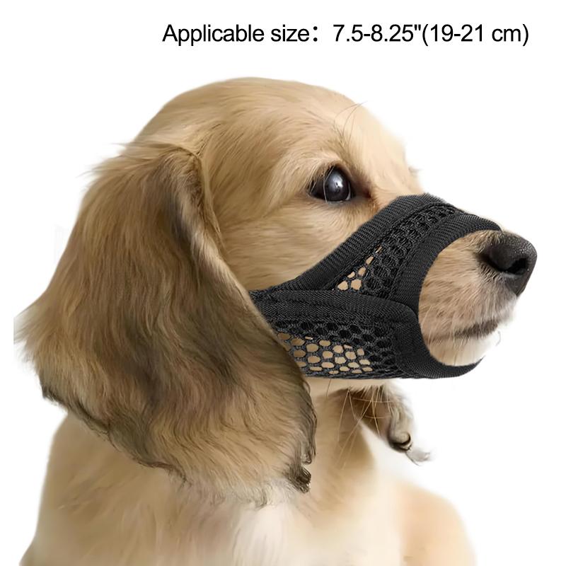 Botniță din plasă pentru câini cu bot scurt și câini de talie mică-medie Anti-mușcătură, Concentrată pe câini brahicefalici precum Chihuahua Pomeranian