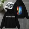 Imagine Dragons World Tour 2025 New Double Sided Graphic Streetwear Men Women Hip Hop Punk Hoodie Unisex Fleece Casual Pullovers