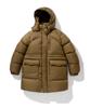 Uniform Bridge Ae Classic Hooded Goose Down Parka Tabacco