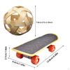 Kjæledyr Walking Skateboard Turtle Trening med Snack Ball Pet Mini for Lizard