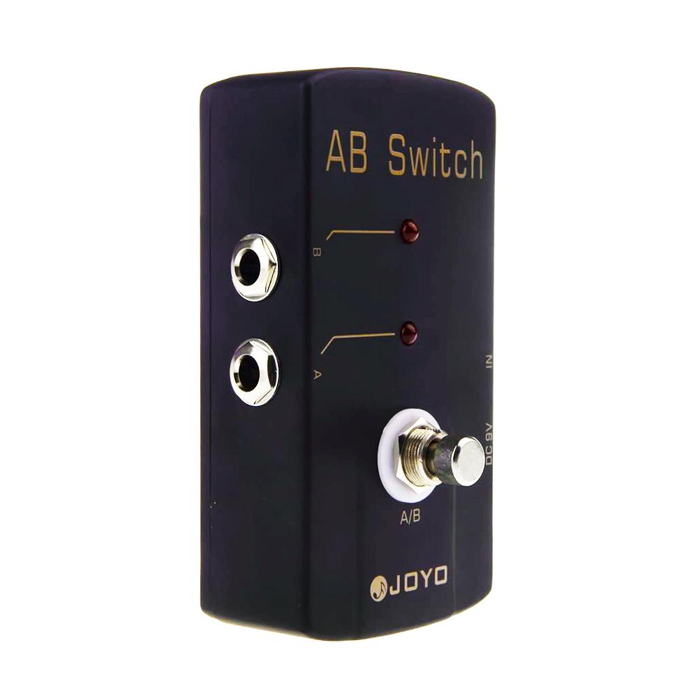 JOYO JF-30 AB SWITCH A/B Line Selector Pedal 2 Output Effects Switch Guitar Pedal in Loop A Directly to Line B Function