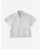 Brunobaffi Lightweight Nylon Short Sleeve Shacket_Mnucs3M3101
