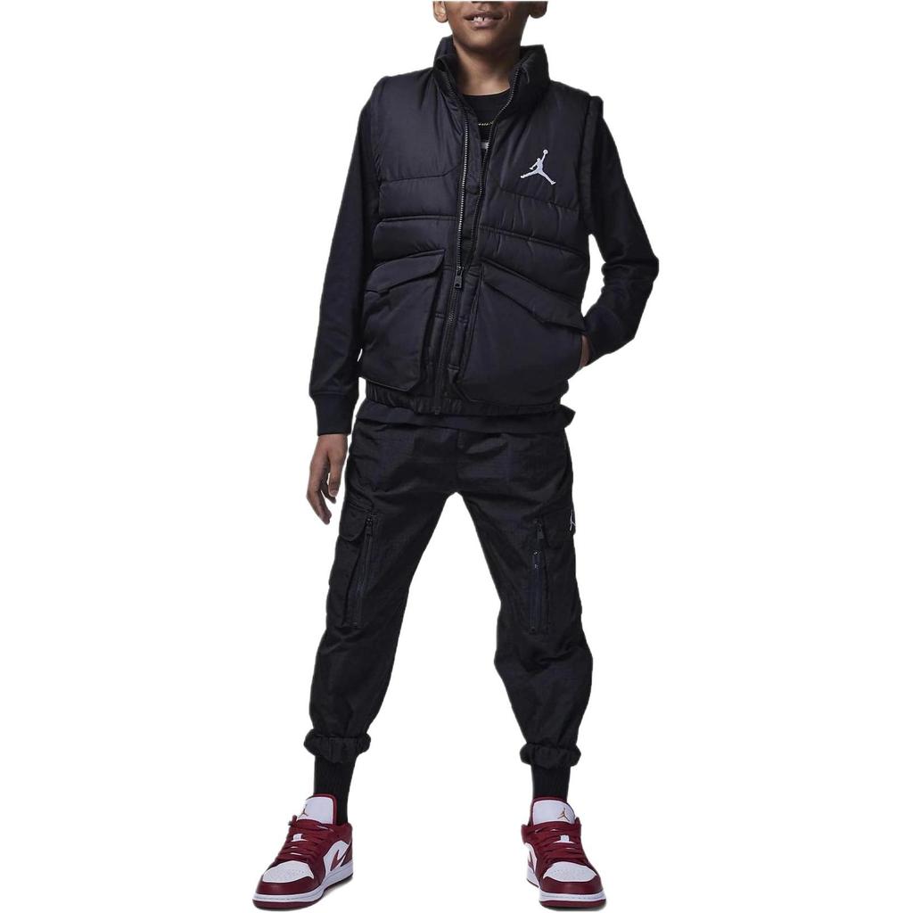 Jordan Kids Vests Stand Collar Moderate FB1673-010