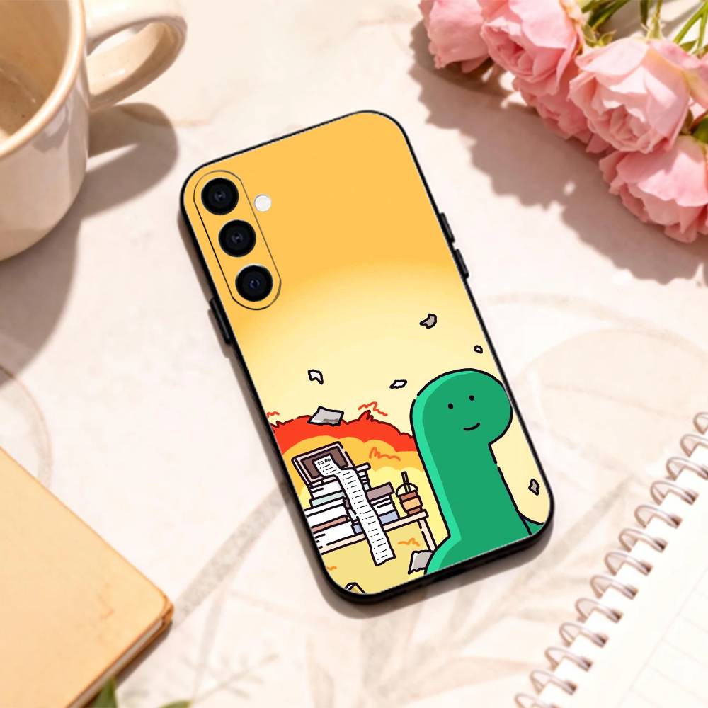 H-Hot Cute J-Joguman    Phone Case For Samsung Galaxy A73,A72,A71,A70,A53,A52,A51,Others Soft Black Shell