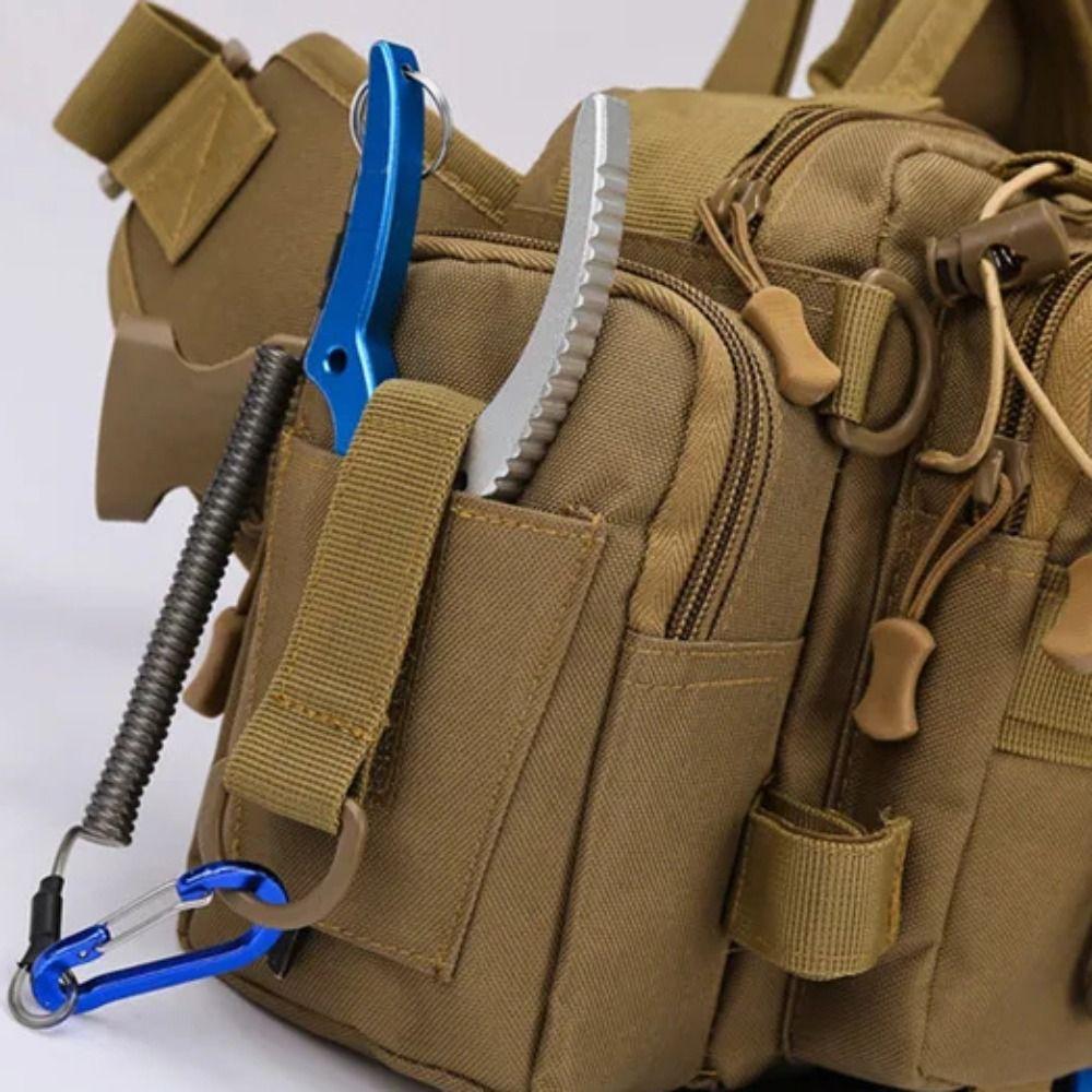 Crossbody Multi functional Lure bag Waist Fanny Fishing Rod Lure Bag  Accessories