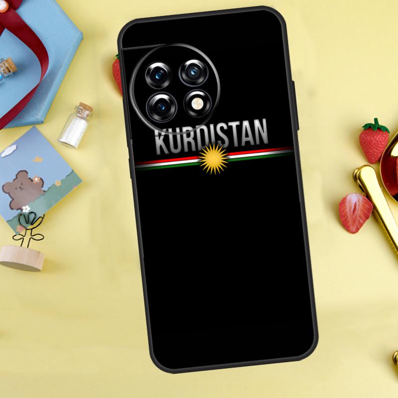 Kurdistan Flag Case For OnePlus 15 13 13R 13T 12 12R 11 10 9 10R 10T 8T Nord 5 CE 4 2 3 Lite N20 N30 Cover