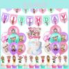 Adorable Cry Babies Magic Tears Birthday Party Decoration Set With Colorful Banners And Balloons
