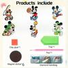 6Pcs Sports Series Diamond Art Fridge Magnet Diamond Painting Refrigerator Magnet DIY Fridge Stickers for Fridge Whiteboards