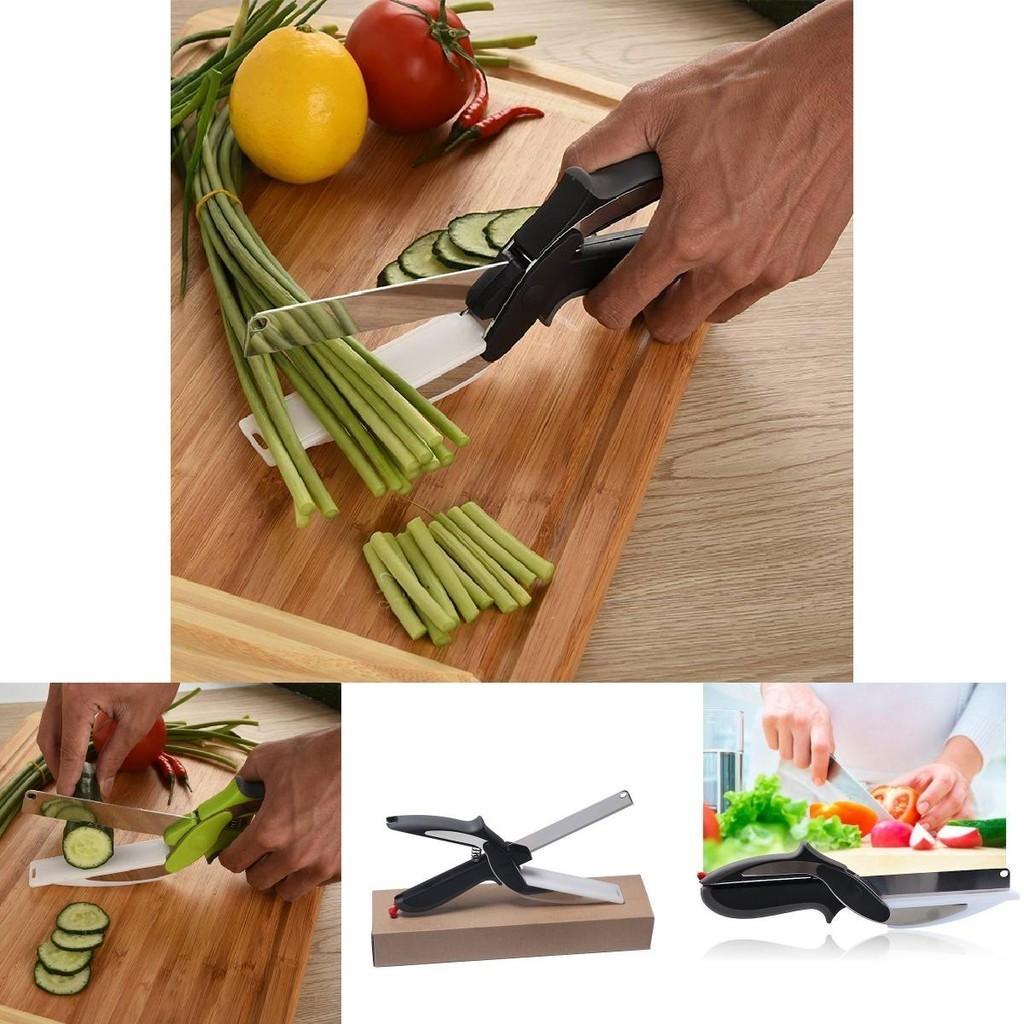 Smart Cutting Scissors For Home Kitchen Multi-functional Vegetable Scissors
