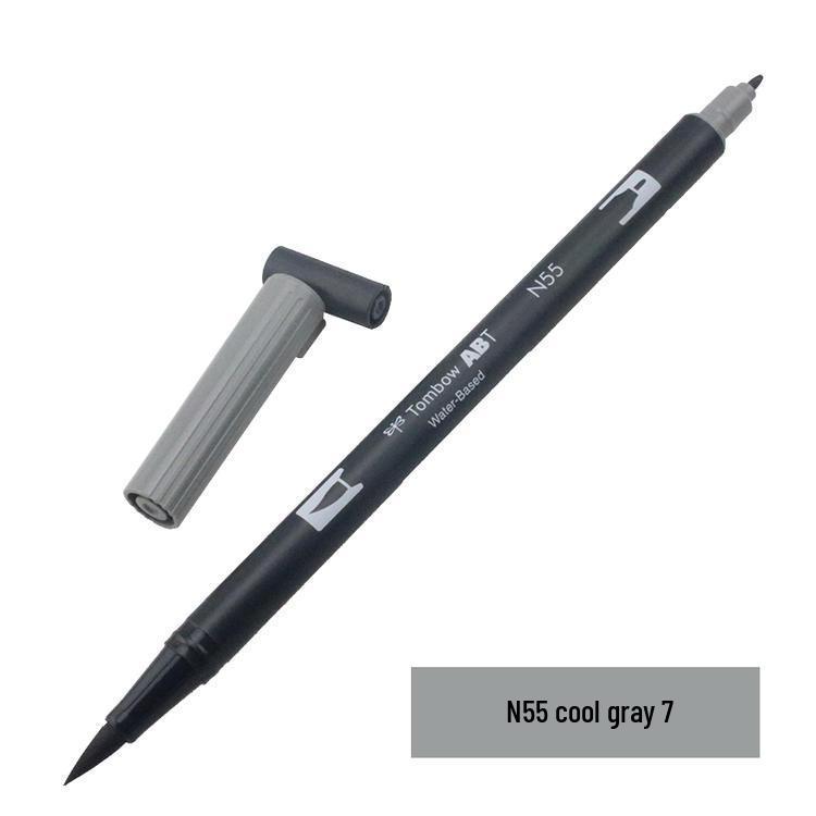 Tombow ABT Warm Color Double-Ended Watercolor Brush Pen for Students