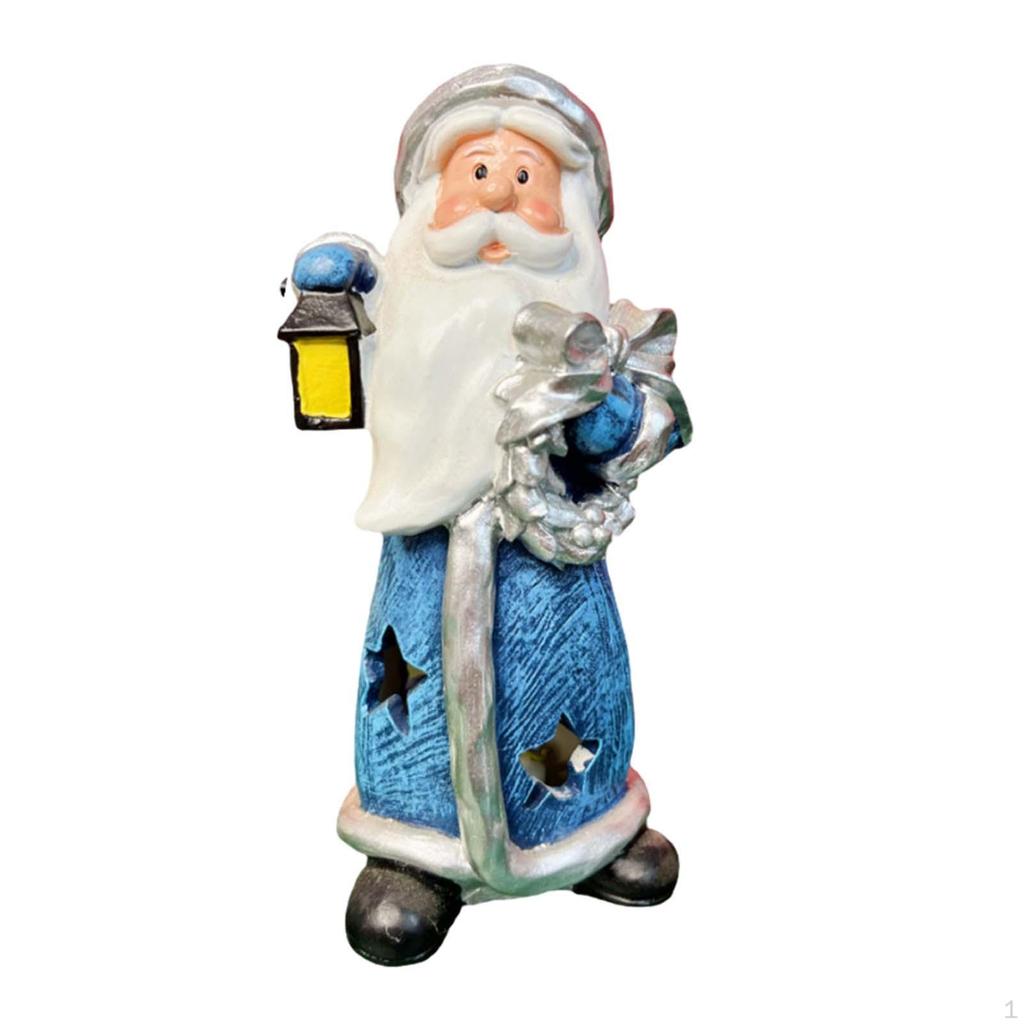 Santa Claus Doll Christmas Figure Decoration Kids Gift Figurine Statue for Party Bar