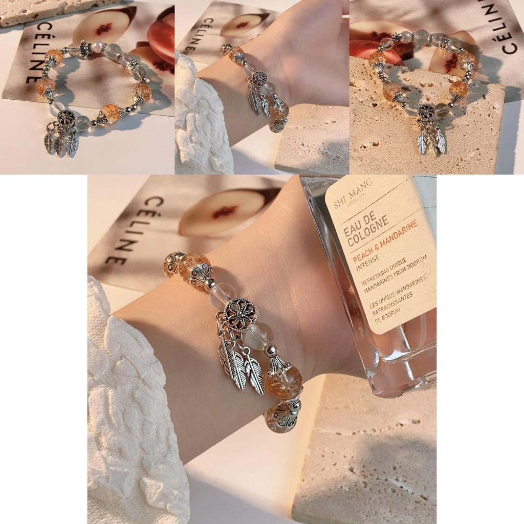 Unique Summer 2024 Lotus Handcrafted Beaded Bracelet For Women New Chinese Style