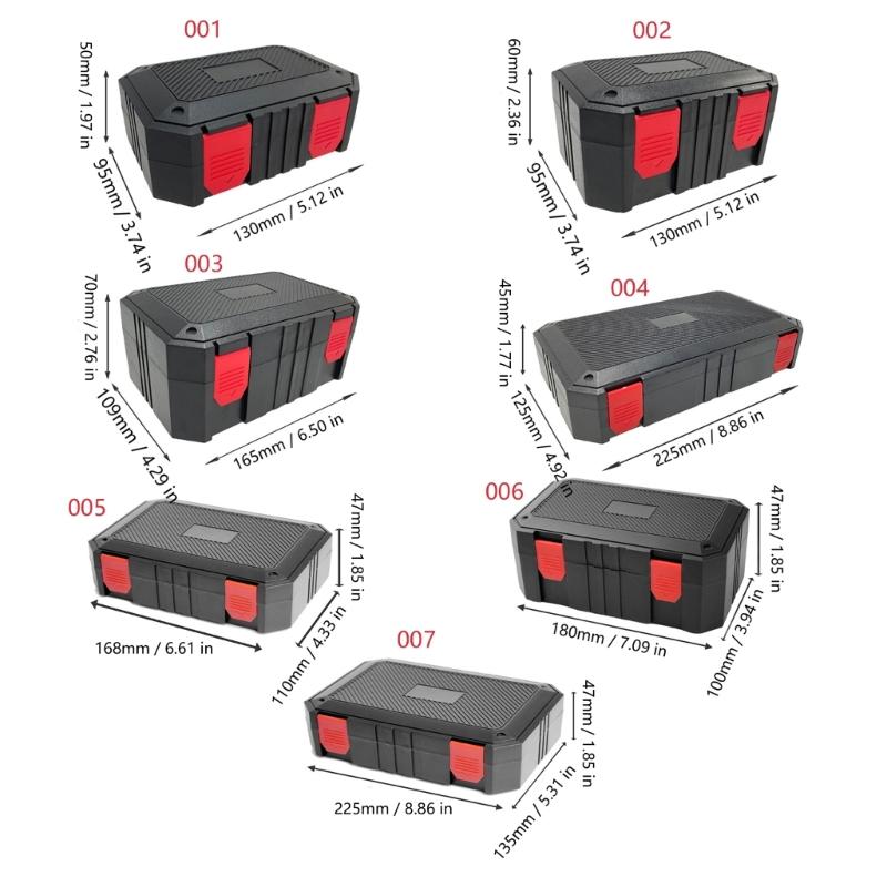 Premium PP Storage Box Featuring Multiple Size Option for Various Tool Protective Case Electronics and Outdoor Use