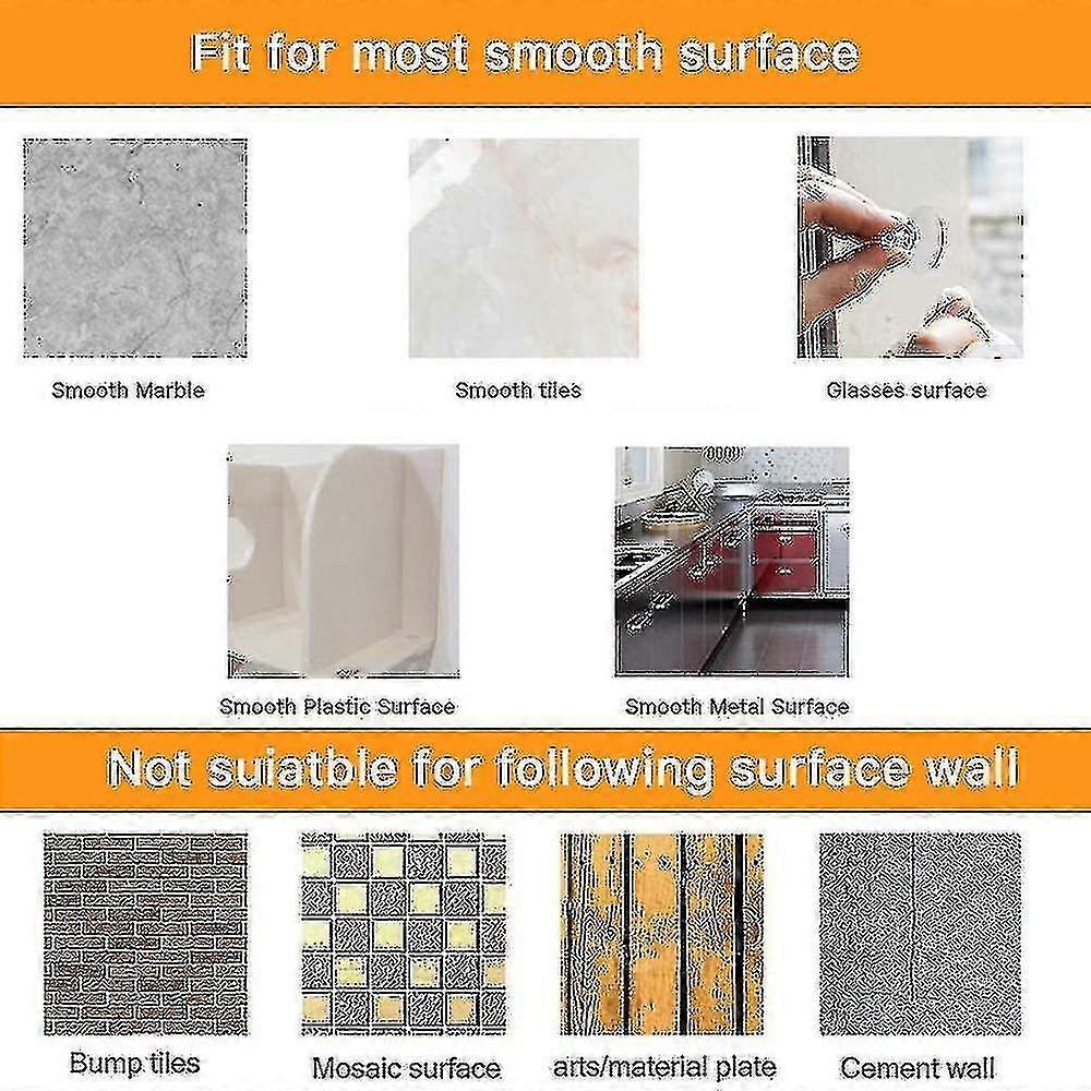 Ventouse 40 mm, 8 Pièces Ventouses Filetages M5 Acier Inoxydable, Ventouses - Pjun