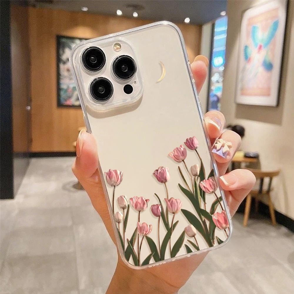 Acrylic Phone Case for iPhone 11 12 13 14 Pro 12 14 16 Pro Max for Samsung A16 A36 A56 S24 FE High-quality Painted Anti-fall Mobile Phone Case