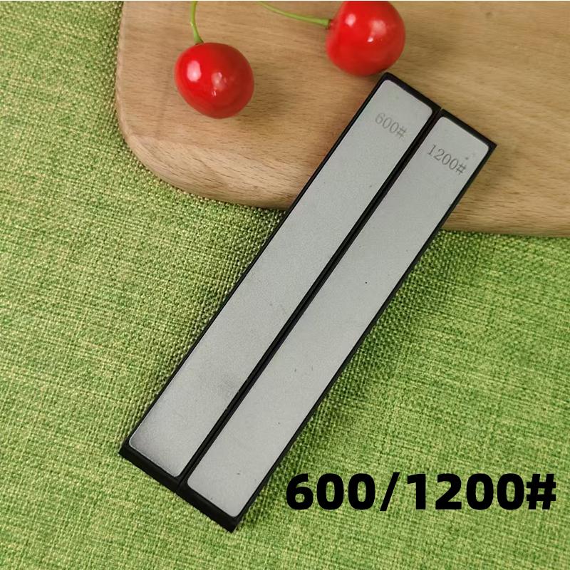 Diamond Golden Knife Sharpening Stones,Knife Sharpener Fixed-Angle Kit, Professional Whetstone Set with Base Household Whetstone