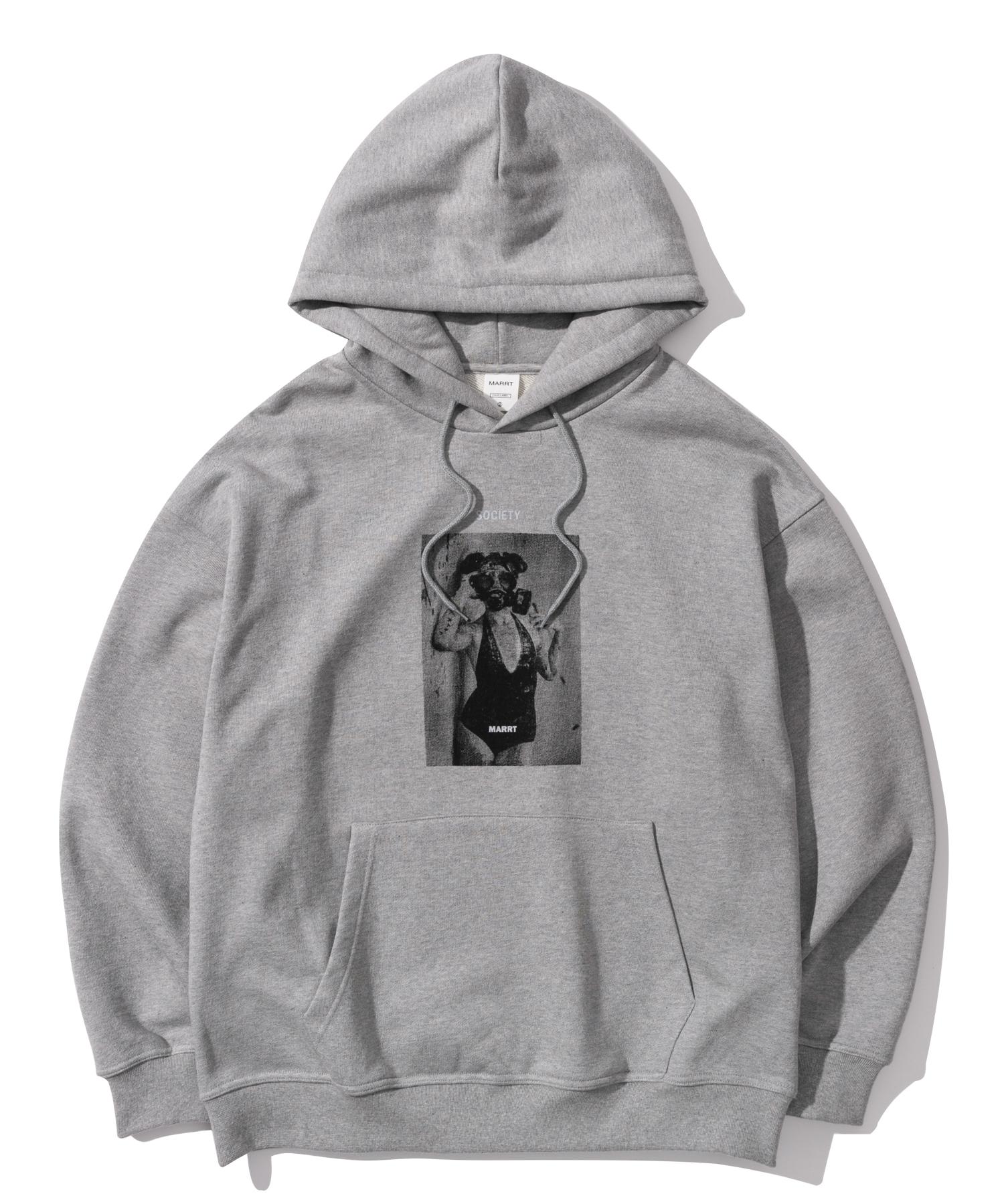 Mart Printing Hoodie (Grey) 1