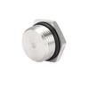 304/316 Stainless Steel Waterproof Male Thread Sealing Cap G1/2 Stopper Plug