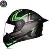 ORZ new motorcycle helmet off-road four seasons personality locomotive big tail full face helmet capacitor DOT