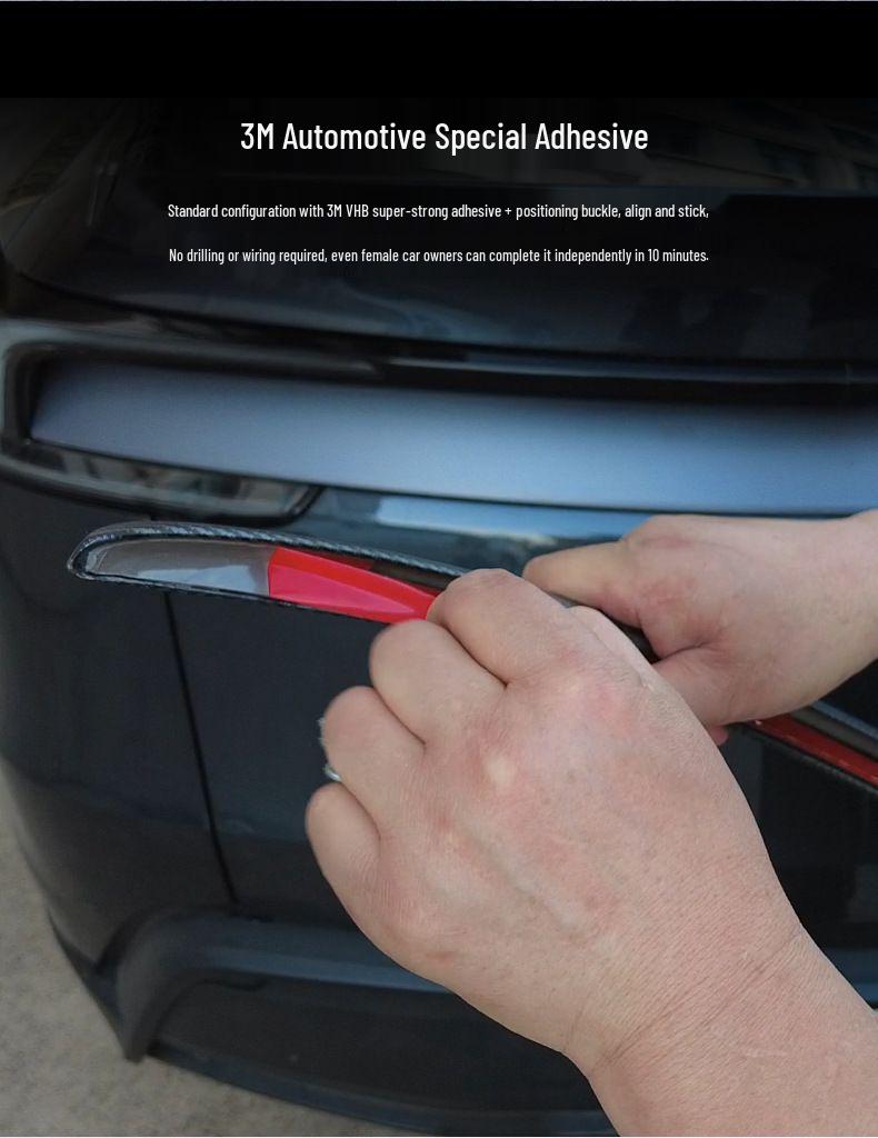 Tesla Model Y Rear Spoiler High-Performance P Style Body Kit Decor.