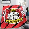Bayer 04 Leverkusen Print Flannel Blanket, High Quality Comfortable for All Seasons, Home Decor, Warmth and Comfort, Perfect for Christmas Gifts