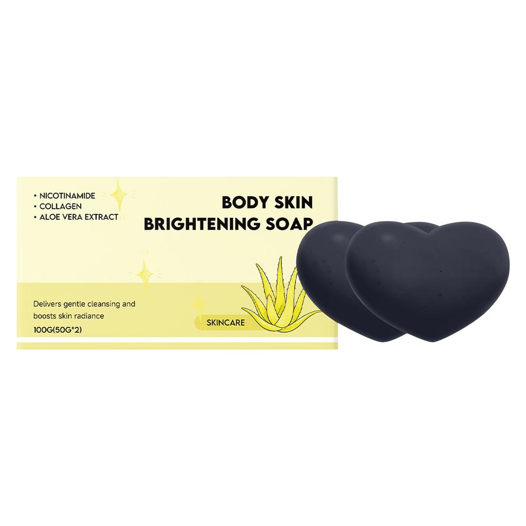 Brightening And Moisturizing Bath Soap, Body And Face Brightening Cleansing Soap, Exfoliating Cleansing Soap