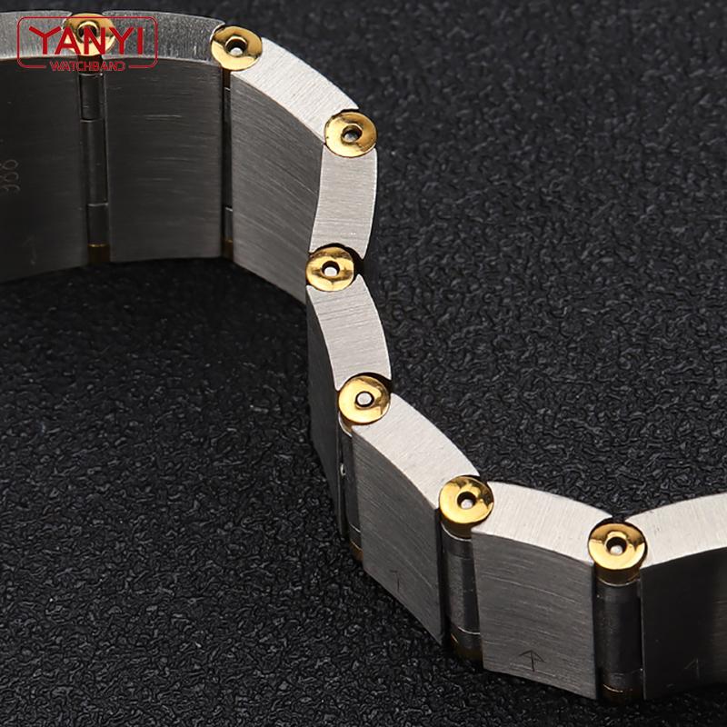 High-quality Stainless Steel Watchband for Ome-ga Watch Strap 15mm 17mm 18mm 23mm 25mm Solid Metal Watch Band Steel Bracelet