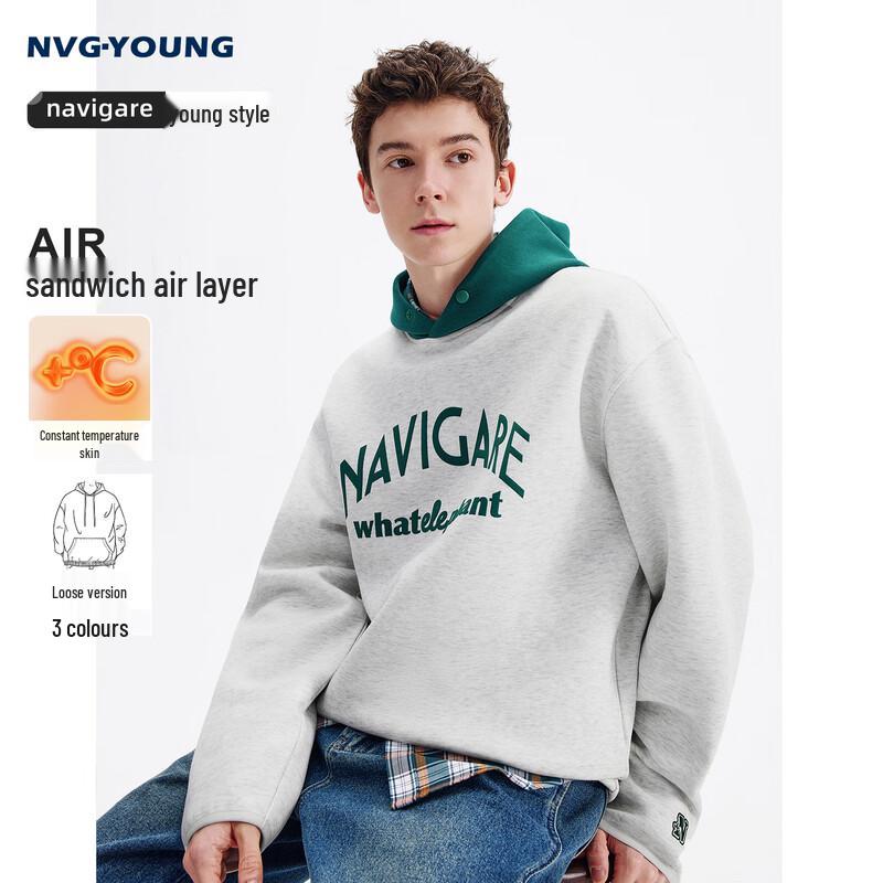 

Navigare Men s Hooded Color-Block Sweatshirt XL