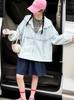 Ultra-Thin Girls' Sun Protection Suit - Summer 2026 Breathable Ice Silk Cooling for Big Kids