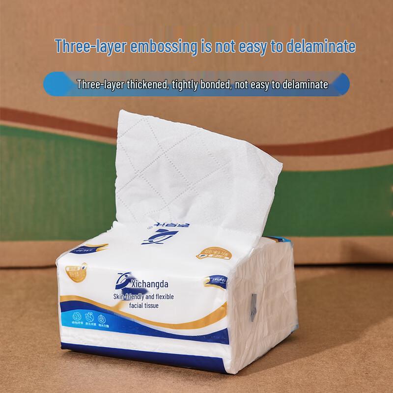 Xichangda 3-Ply Soft Facial Tissues